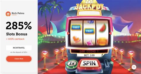 Rich Palms Casino Games, Bonus and Sing In Form.